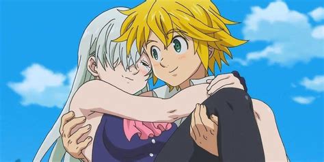 seven deadly sins meliodas and elizabeth|do elizabeth and meliodas kiss.